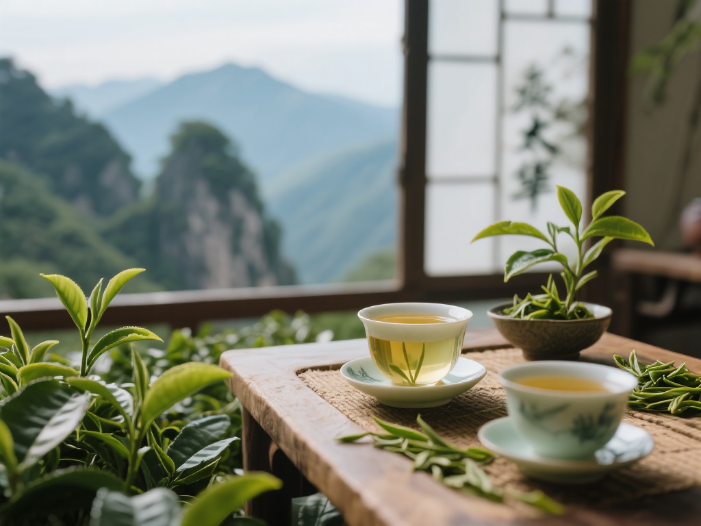 在快节奏的现代生活中，品茶成为了一种让人放松身心、
